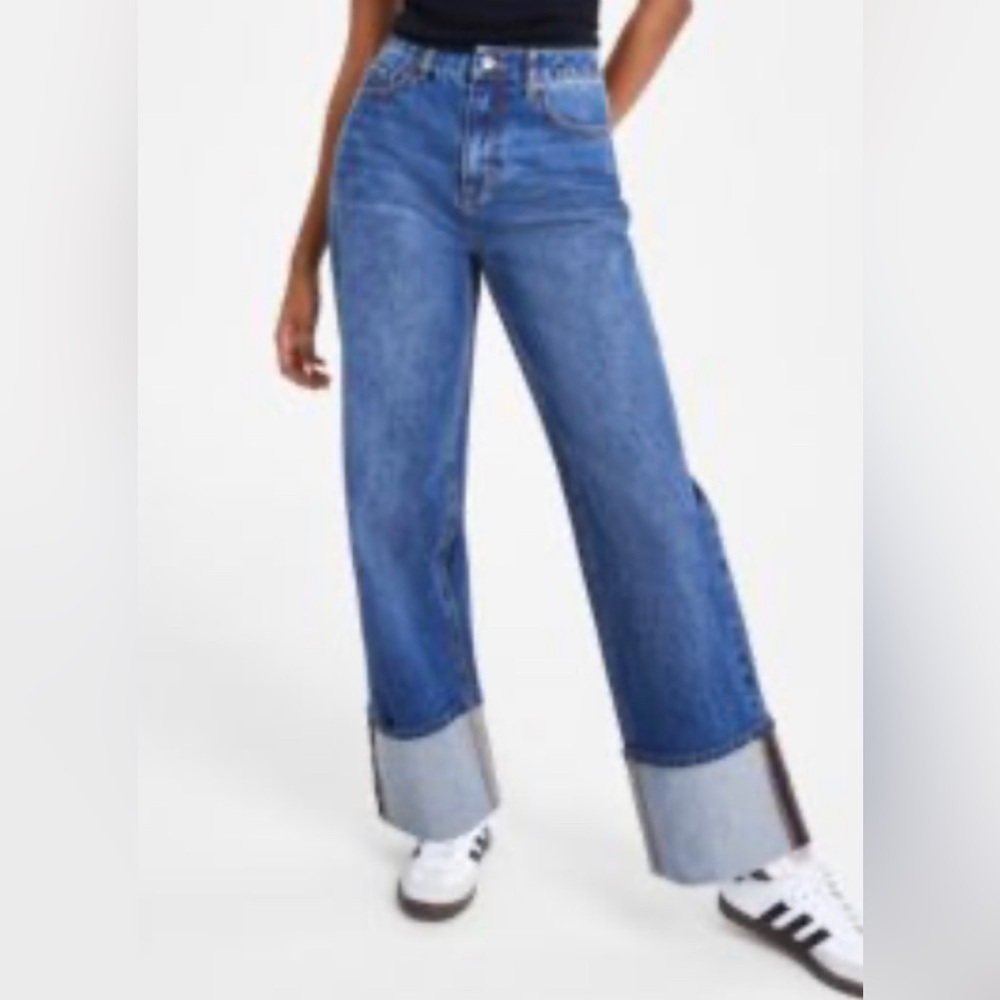 Tinseltown Classic Blue Flare Jeans